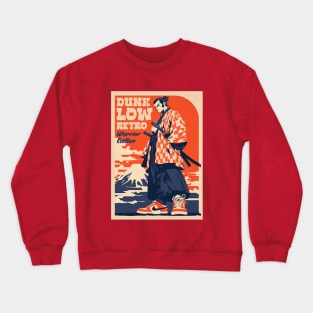 Samurai dunk low Crewneck Sweatshirt